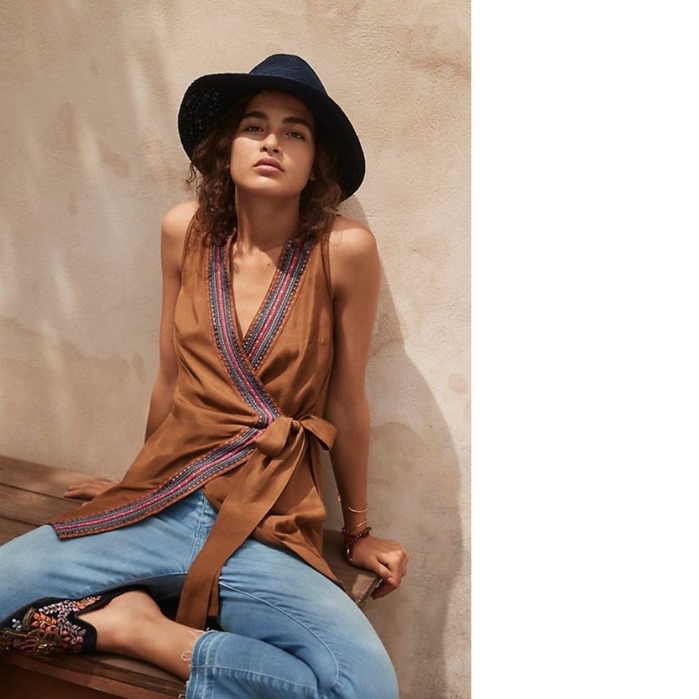 Anthropologie LIVIANA WRAP TUNIC new with tag - Picture 5 of 8